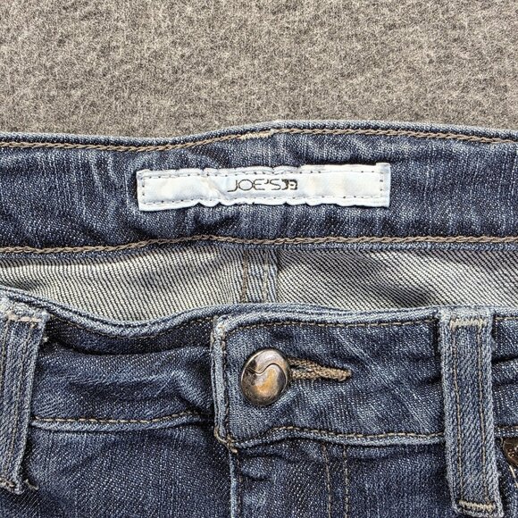 Joe's Jeans Chelsea Skinny Jeans Womens 28 Blue Distressed Faded Denim Stretch - Picture 6 of 10